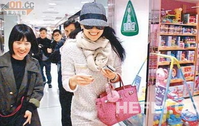 章子怡秘密赴港 默认会见旧爱霍启山